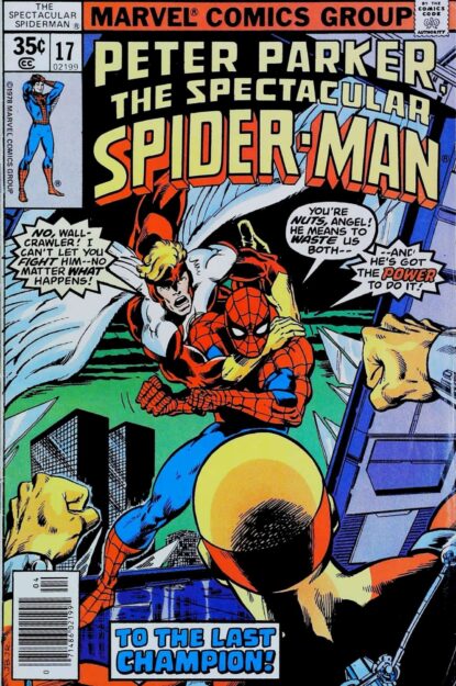 Couverture de SPECTACULAR SPIDER-MAN (1976) #17 - par John Byrne - lecubeacomics.com