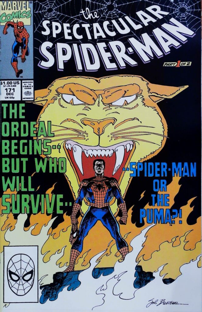 Spectacular Spider-Man #171, vue de l'exemplaire