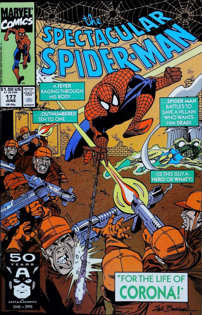 Spectacular Spider-Man #177, vue de l'exemplaire