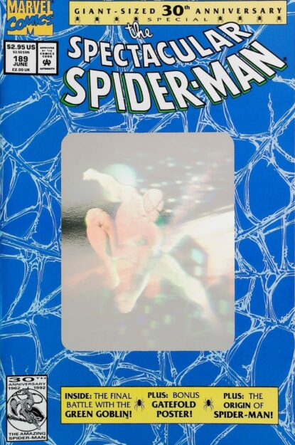 Couverture de SPECTACULAR SPIDER-MAN (1976) #189 - par Sal Buscema - lecubeacomics.com