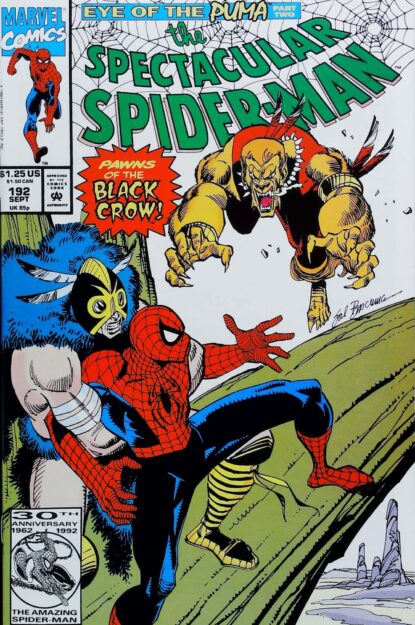Couverture de SPECTACULAR SPIDER-MAN (1976) #192 - par Sal Buscema - lecubeacomics.com