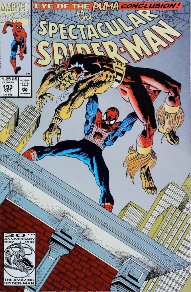 Spectacular Spider-Man #193, vue de l'exemplaire