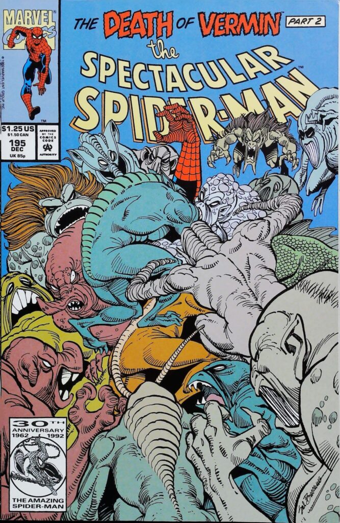 Spectacular Spider-Man #195, vue de l'exemplaire