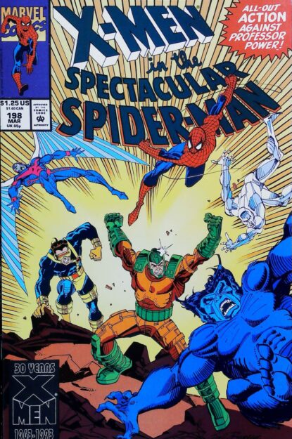 Couverture de SPECTACULAR SPIDER-MAN (1976) #198 - par Sal Buscema - lecubeacomics.com