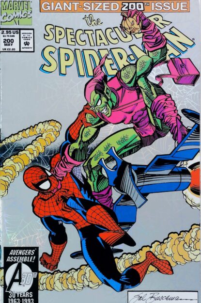 Couverture de SPECTACULAR SPIDER-MAN (1976) #200 - par Sal Buscema - lecubeacomics.com