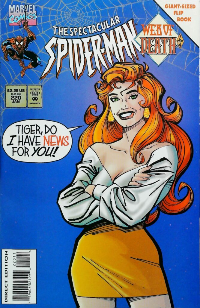 Spectacular Spider-Man #220, vue de l'exemplaire