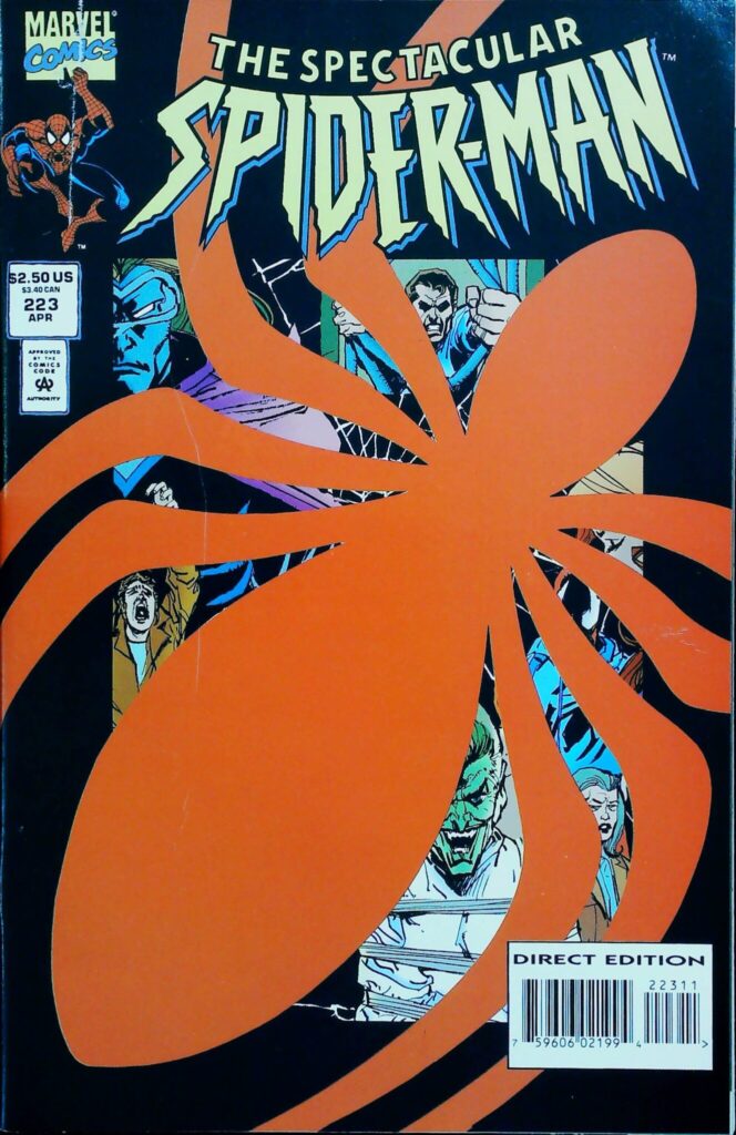 Spectacular Spider-Man #223, vue de l'exemplaire