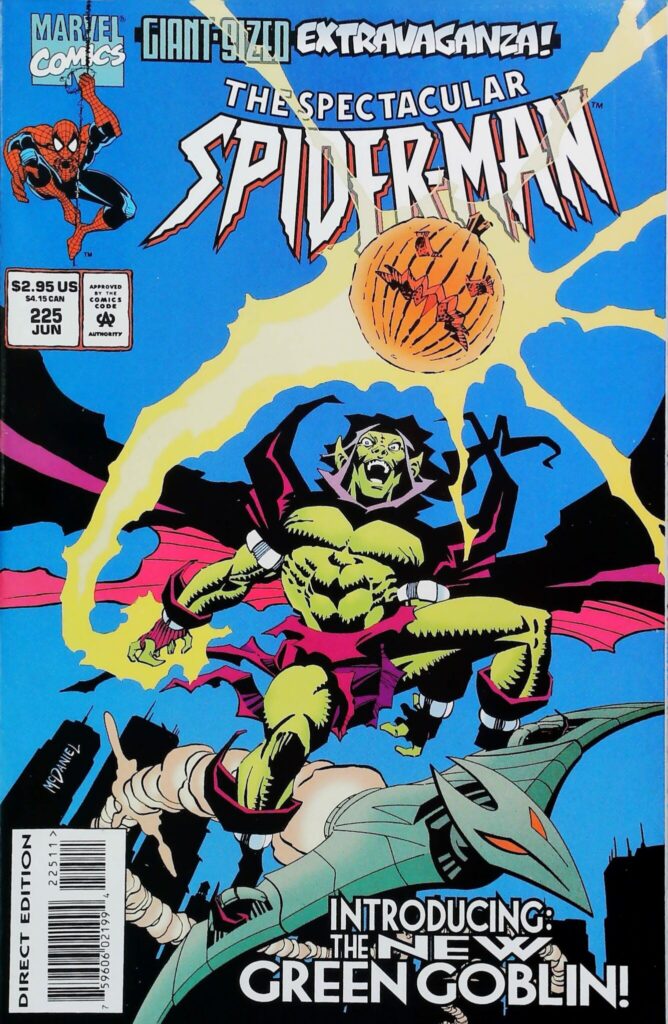 Spectacular Spider-Man #225, vue de l'exemplaire