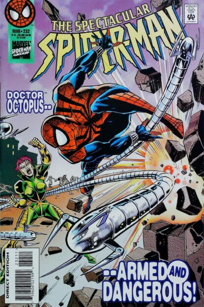 Couverture de SPECTACULAR SPIDER-MAN (1976) #232 - par Sal Buscema - lecubeacomics.com