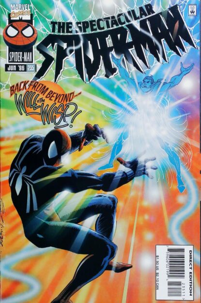 Couverture de SPECTACULAR SPIDER-MAN (1976) #235 - par Atomic Paintbrush - lecubeacomics.com