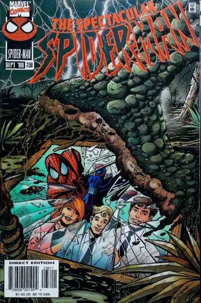 Couverture de SPECTACULAR SPIDER-MAN (1976) #238 - par Atomic Paintbrush - lecubeacomics.com