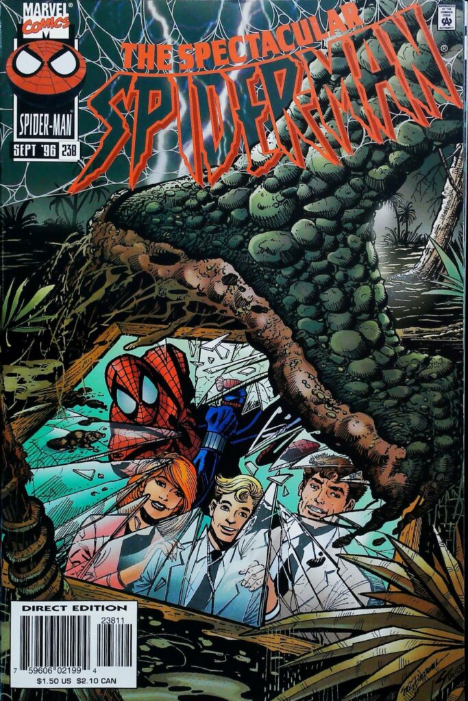 Spectacular Spider-Man #238, vue de l'exemplaire