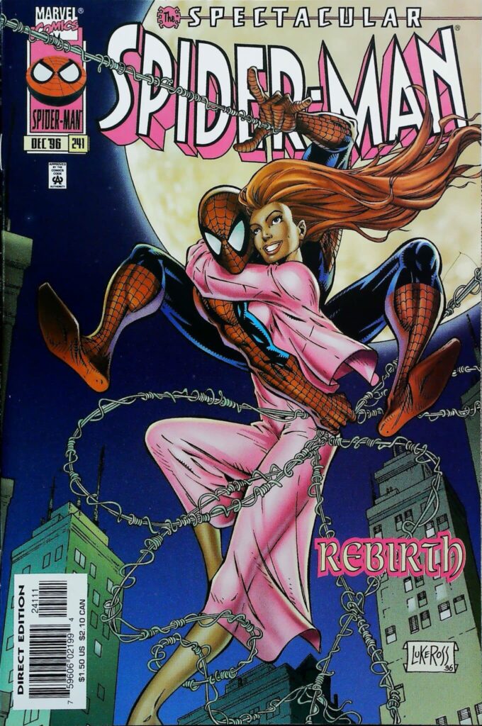 Spectacular Spider-Man #241, vue de l'exemplaire