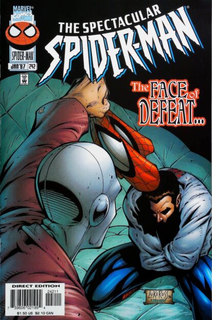 Couverture de SPECTACULAR SPIDER-MAN (1976) #242 - par Comicraft - lecubeacomics.com