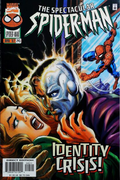 Couverture de SPECTACULAR SPIDER-MAN (1976) #245 - par Al Milgrom - lecubeacomics.com