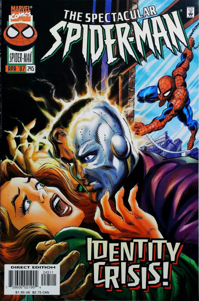 Spectacular Spider-Man #245, vue de l'exemplaire