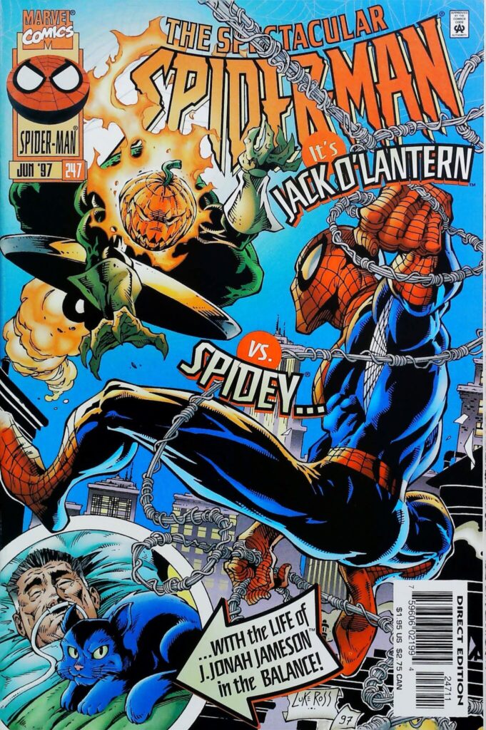 Spectacular Spider-Man #247, vue de l'exemplaire
