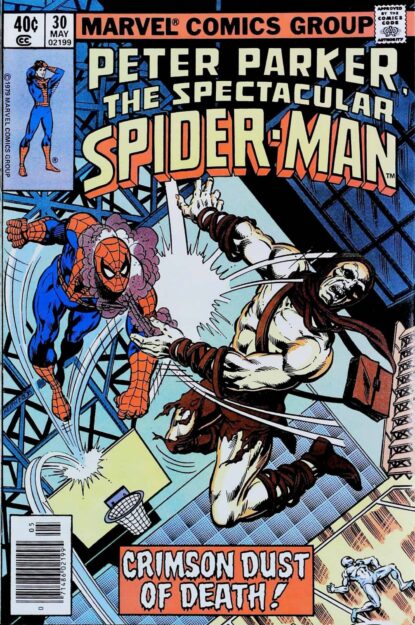 SPECTACULAR SPIDER-MAN (1976) #30 - Marvel - lecubeacomics.com Couverture de SPECTACULAR SPIDER-MAN (1976) #30 - par Bob McLeod - lecubeacomics.com