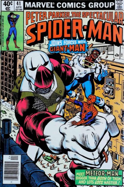 Couverture de SPECTACULAR SPIDER-MAN (1976) #41 - par Al Milgrom - lecubeacomics.com