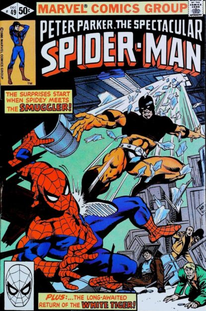 SPECTACULAR SPIDER-MAN (1976) #49 - Marvel - lecubeacomics.com Couverture de SPECTACULAR SPIDER-MAN (1976) #49 - par Keith Pollard - lecubeacomics.com