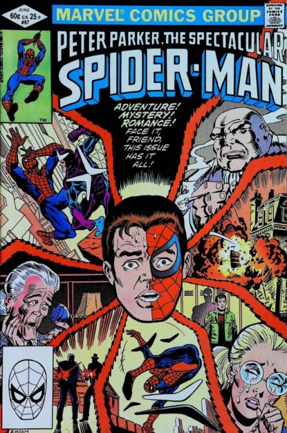 Couverture de SPECTACULAR SPIDER-MAN (1976) #67 - par Ed Hannigan - lecubeacomics.com