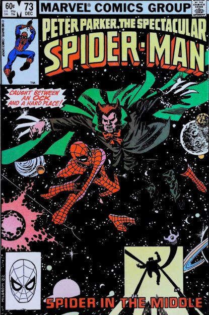 SPECTACULAR SPIDER-MAN (1976) #73 - Marvel - lecubeacomics.com Couverture de SPECTACULAR SPIDER-MAN (1976) #73 - par Al Milgrom - lecubeacomics.com