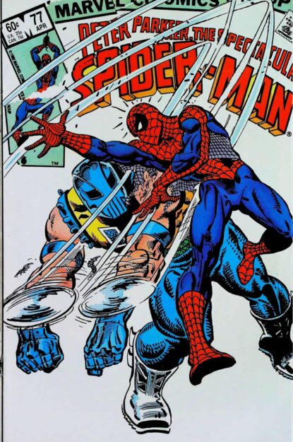 SPECTACULAR SPIDER-MAN (1976) #77 - Marvel - lecubeacomics.com Couverture de SPECTACULAR SPIDER-MAN (1976) #77 - par Al Milgrom - lecubeacomics.com