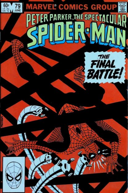 SPECTACULAR SPIDER-MAN (1976) #79 - Marvel - lecubeacomics.com Couverture de SPECTACULAR SPIDER-MAN (1976) #79 - par Al Milgrom - lecubeacomics.com