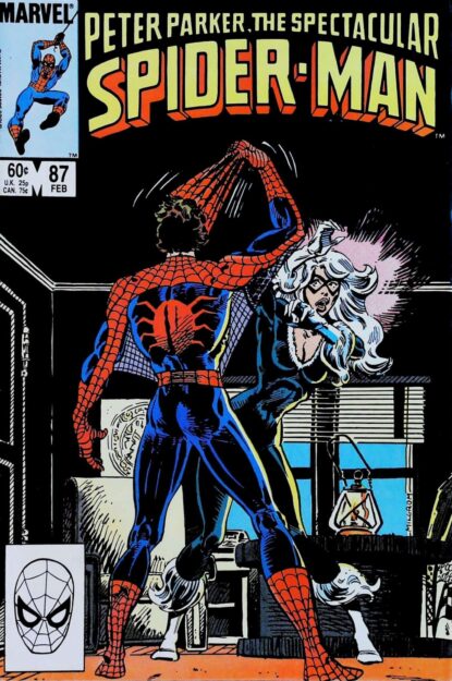 Couverture de SPECTACULAR SPIDER-MAN (1976) #87 - par Al Milgrom - lecubeacomics.com