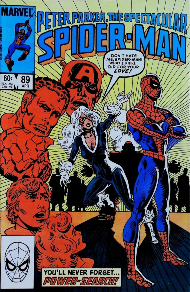 Spectacular Spider-Man #89, exemplaire VF+ 8.5, recto