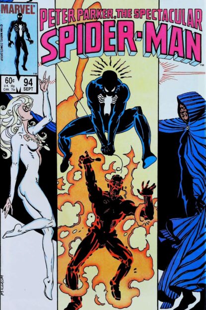 SPECTACULAR SPIDER-MAN (1976) #94 - Marvel - lecubeacomics.com Couverture de SPECTACULAR SPIDER-MAN (1976) #94 - par Al Milgrom - lecubeacomics.com
