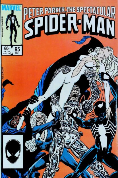 SPECTACULAR SPIDER-MAN (1976) #95 - Marvel - lecubeacomics.com Couverture de SPECTACULAR SPIDER-MAN (1976) #95 - par Al Milgrom - lecubeacomics.com