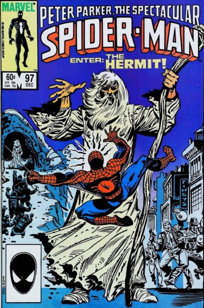 SPECTACULAR SPIDER-MAN (1976) #97 - Marvel - lecubeacomics.com Couverture de SPECTACULAR SPIDER-MAN (1976) #97 - par Al Milgrom - lecubeacomics.com