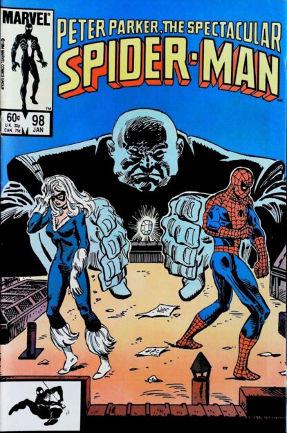 SPECTACULAR SPIDER-MAN (1976) #98 - Marvel - lecubeacomics.com Couverture de SPECTACULAR SPIDER-MAN (1976) #98 - par Al Milgrom - lecubeacomics.com