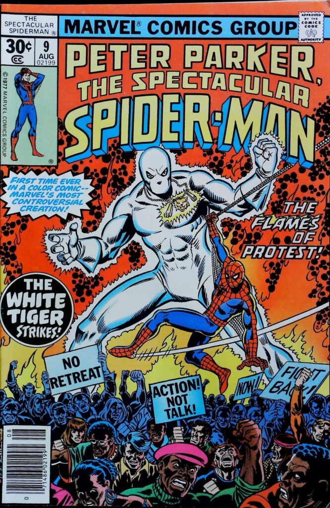 Spectacular Spider-Man #9, exemplaire FN/VF 7.0, recto