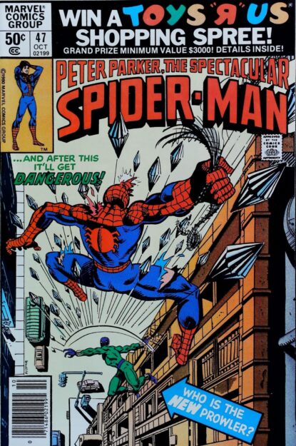 SPECTACULAR SPIDER-MAN (1976) #47 - Marvel - lecubeacomics.com Couverture de SPECTACULAR SPIDER-MAN (1976) #47 - par Al Milgrom - lecubeacomics.com