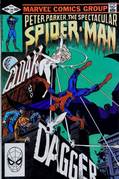 Couverture de SPECTACULAR SPIDER-MAN (1976) #64 - par Al Milgrom - lecubeacomics.com