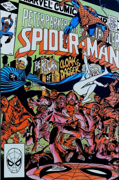 SPECTACULAR SPIDER-MAN (1976) #69 - Marvel - lecubeacomics.com Couverture de SPECTACULAR SPIDER-MAN (1976) #69 - par Ed Hannigan - lecubeacomics.com