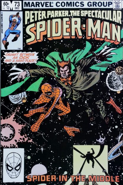 Couverture de SPECTACULAR SPIDER-MAN (1976) #73 - par Al Milgrom - lecubeacomics.com
