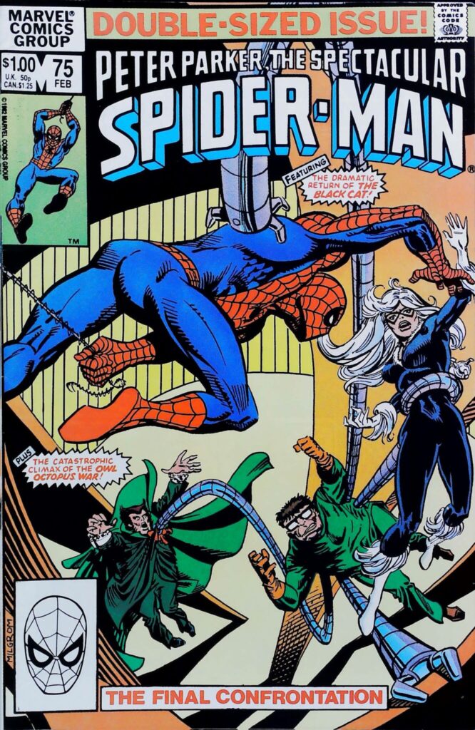 Spectacular Spider-Man #75, exemplaire VF 8.0, recto