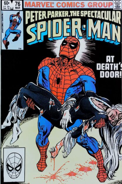 Couverture de SPECTACULAR SPIDER-MAN (1976) #76 - par Al Milgrom - lecubeacomics.com