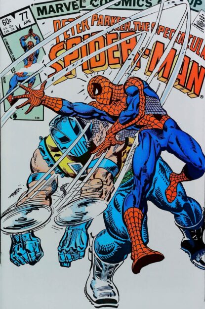 Couverture de SPECTACULAR SPIDER-MAN (1976) #77 - par Al Milgrom - lecubeacomics.com
