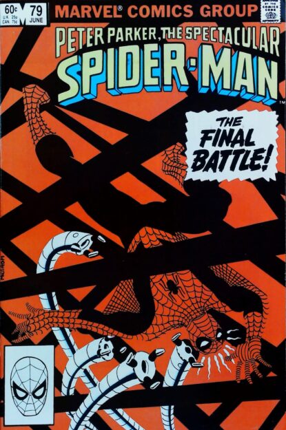 Couverture de SPECTACULAR SPIDER-MAN (1976) #79 - par Al Milgrom - lecubeacomics.com