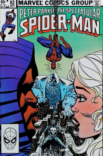 SPECTACULAR SPIDER-MAN (1976) #82 - Marvel - lecubeacomics.com Couverture de SPECTACULAR SPIDER-MAN (1976) #82 - par Al Milgrom - lecubeacomics.com