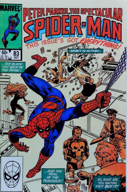 SPECTACULAR SPIDER-MAN (1976) #83 - Marvel - lecubeacomics.com Couverture de SPECTACULAR SPIDER-MAN (1976) #83 - par Greg LaRocque - lecubeacomics.com