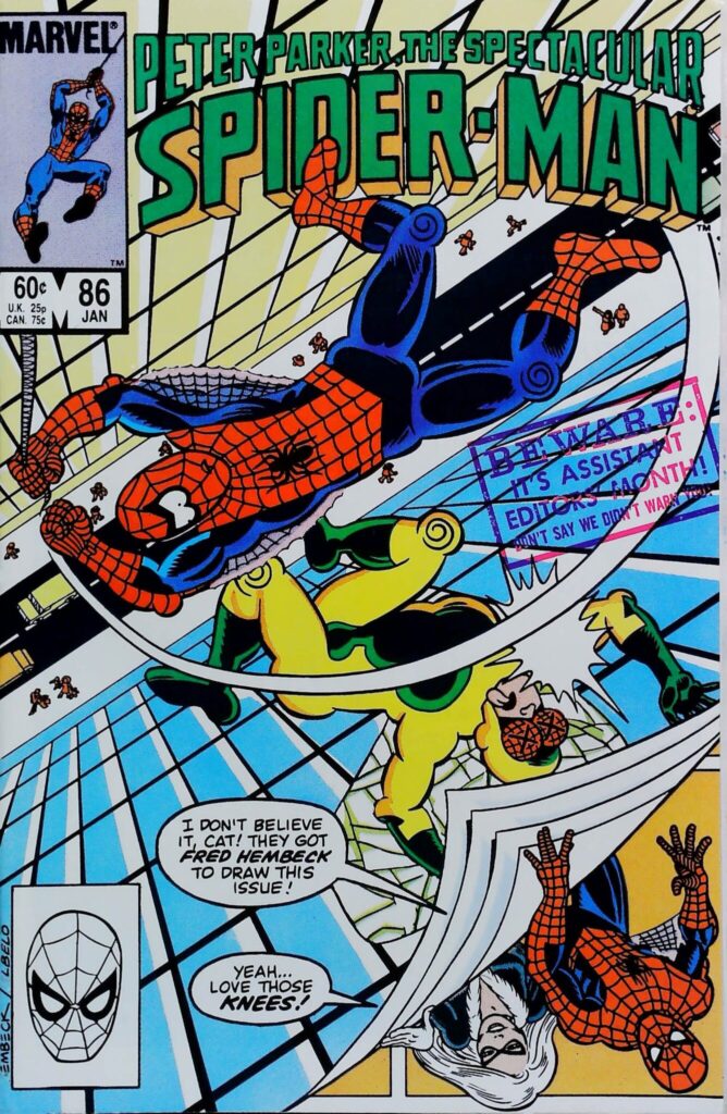 Spectacular Spider-Man #86, exemplaire VF 8.0, recto
