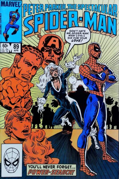 SPECTACULAR SPIDER-MAN (1976) #89 - Marvel - lecubeacomics.com Couverture de SPECTACULAR SPIDER-MAN (1976) #89 - par Al Milgrom - lecubeacomics.com