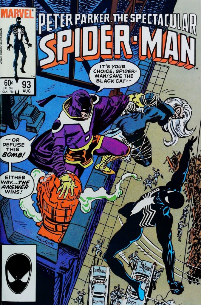Spectacular Spider-Man #93, exemplaire VF 8.0, recto