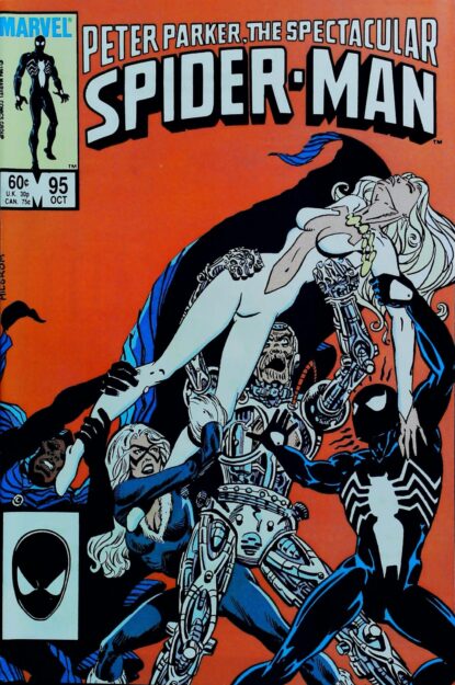 Couverture de SPECTACULAR SPIDER-MAN (1976) #95 - par Al Milgrom - lecubeacomics.com