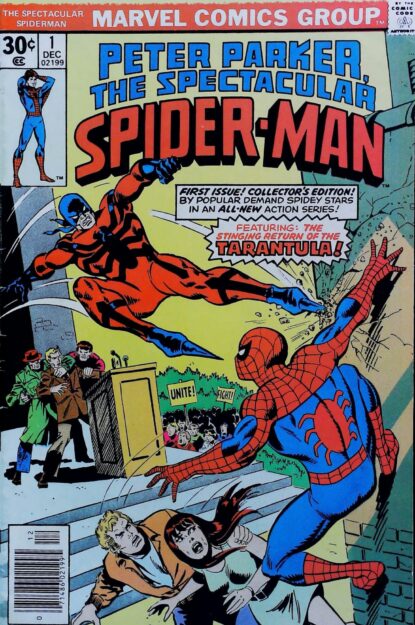 Couverture de SPECTACULAR SPIDER-MAN (1976) #1 - par Sal Buscema - lecubeacomics.com
